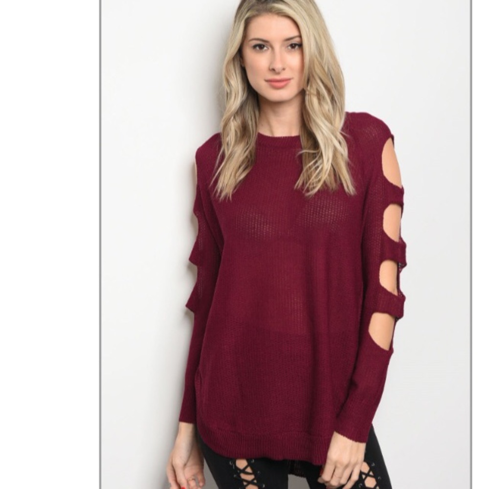 Cranberry Lightweight Sweater NWT